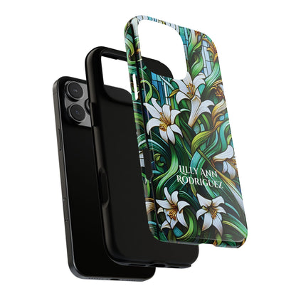 Cathedral Lilies - Personalized Phone Case