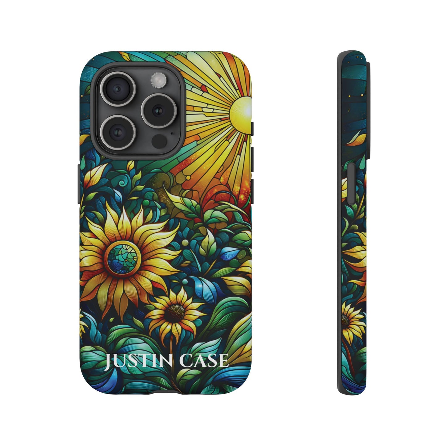 Cathedral Sunflowers - Personalized Phone Case