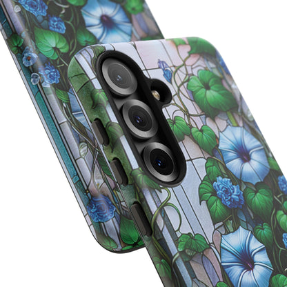 Cathedral Morning Glories - Personalized Phone Case