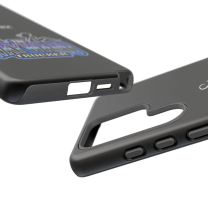 Personalized 'The Wayward Trucker' Phone Case — Custom Name Tough Case for Truck Drivers