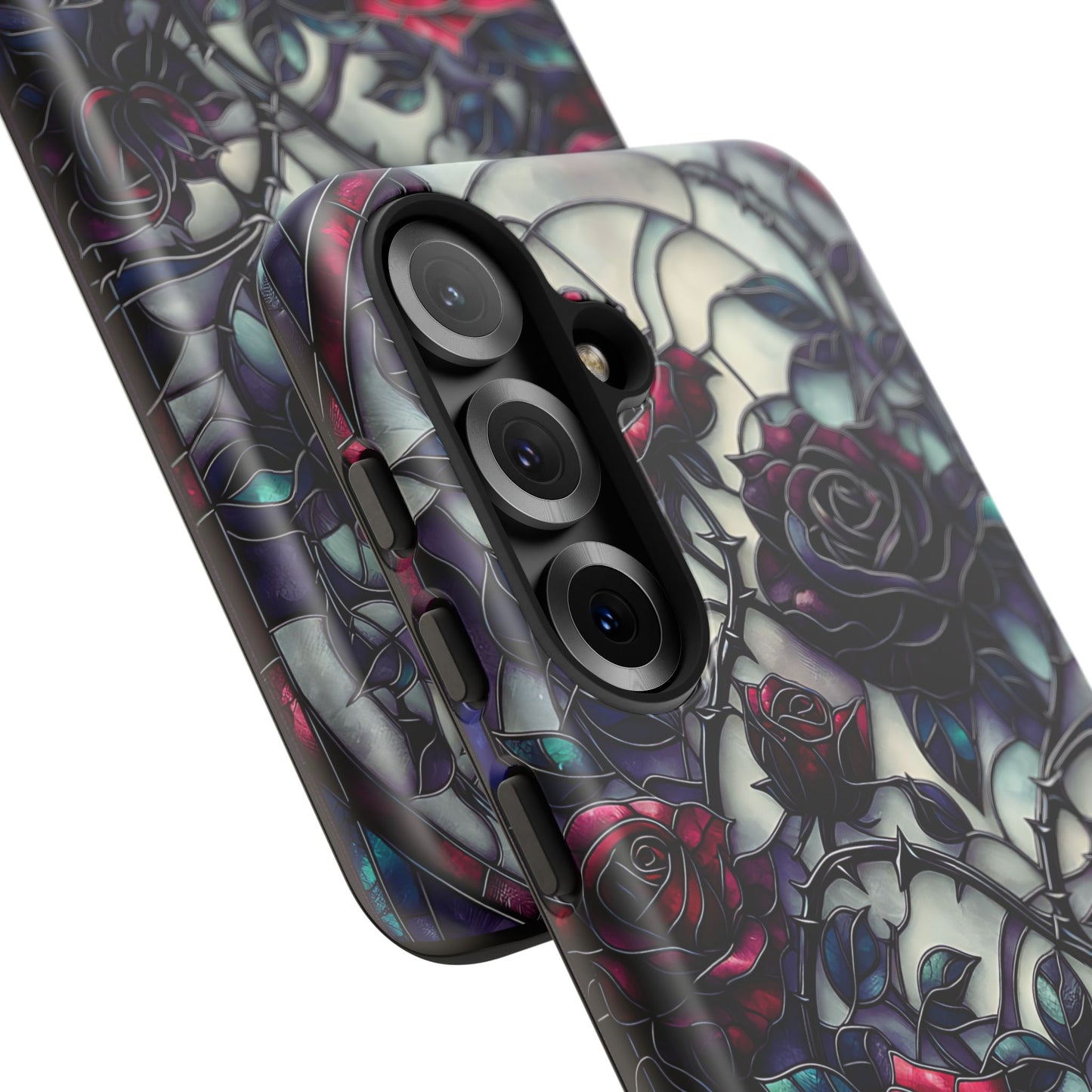 Cathedral Night Roses - Personalized Phone Case