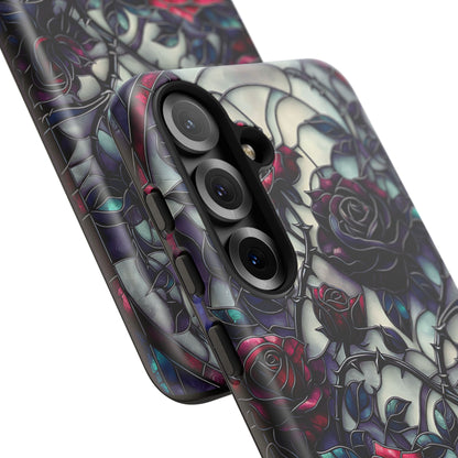 Cathedral Night Roses - Personalized Phone Case