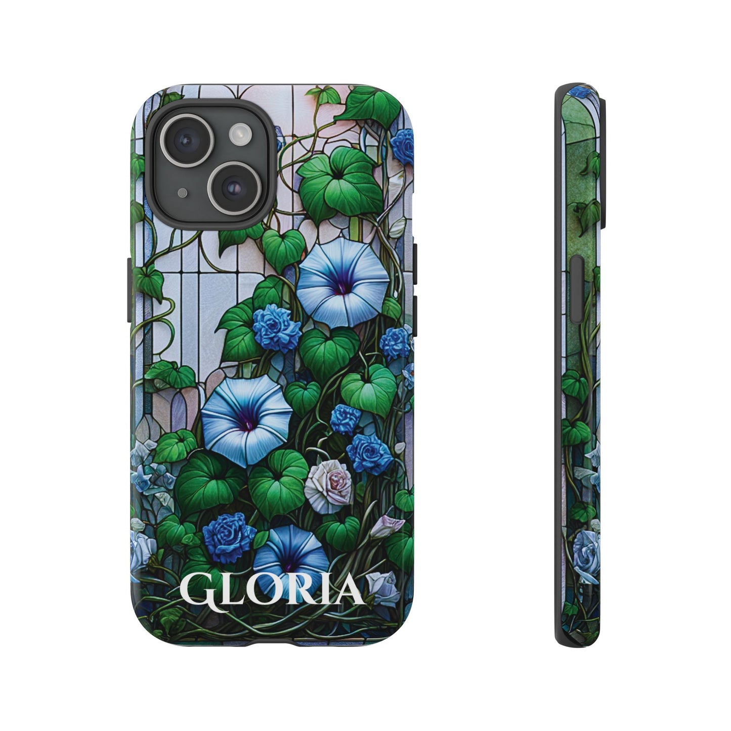 Cathedral Morning Glories - Personalized Phone Case