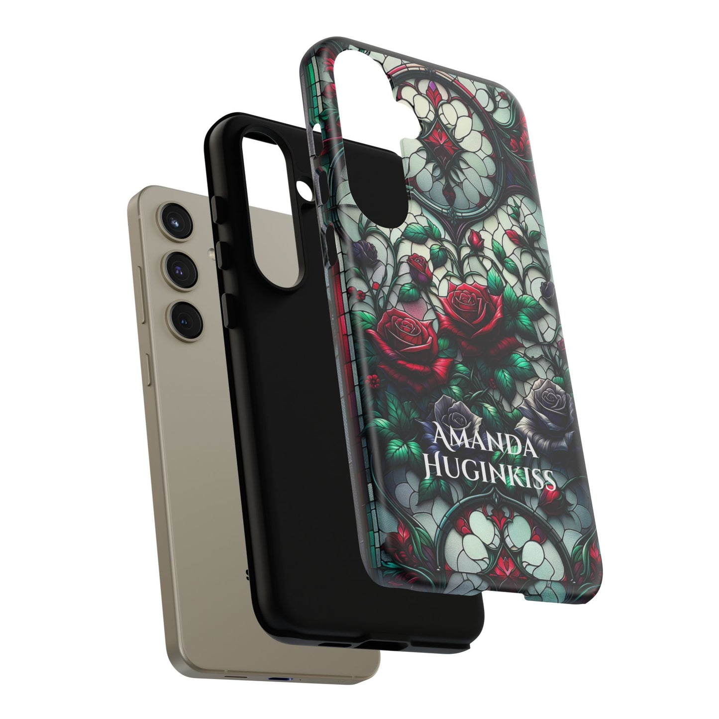 Cathedral Dawn Roses - Personalized Phone Case