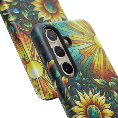 Cathedral Sunflowers - Personalized Phone Case