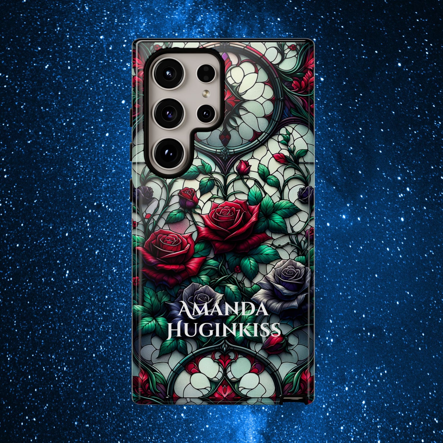 Cathedral Dawn Roses - Personalized Phone Case