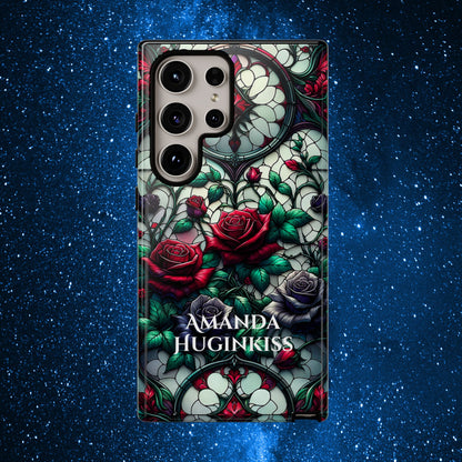 Cathedral Dawn Roses - Personalized Phone Case