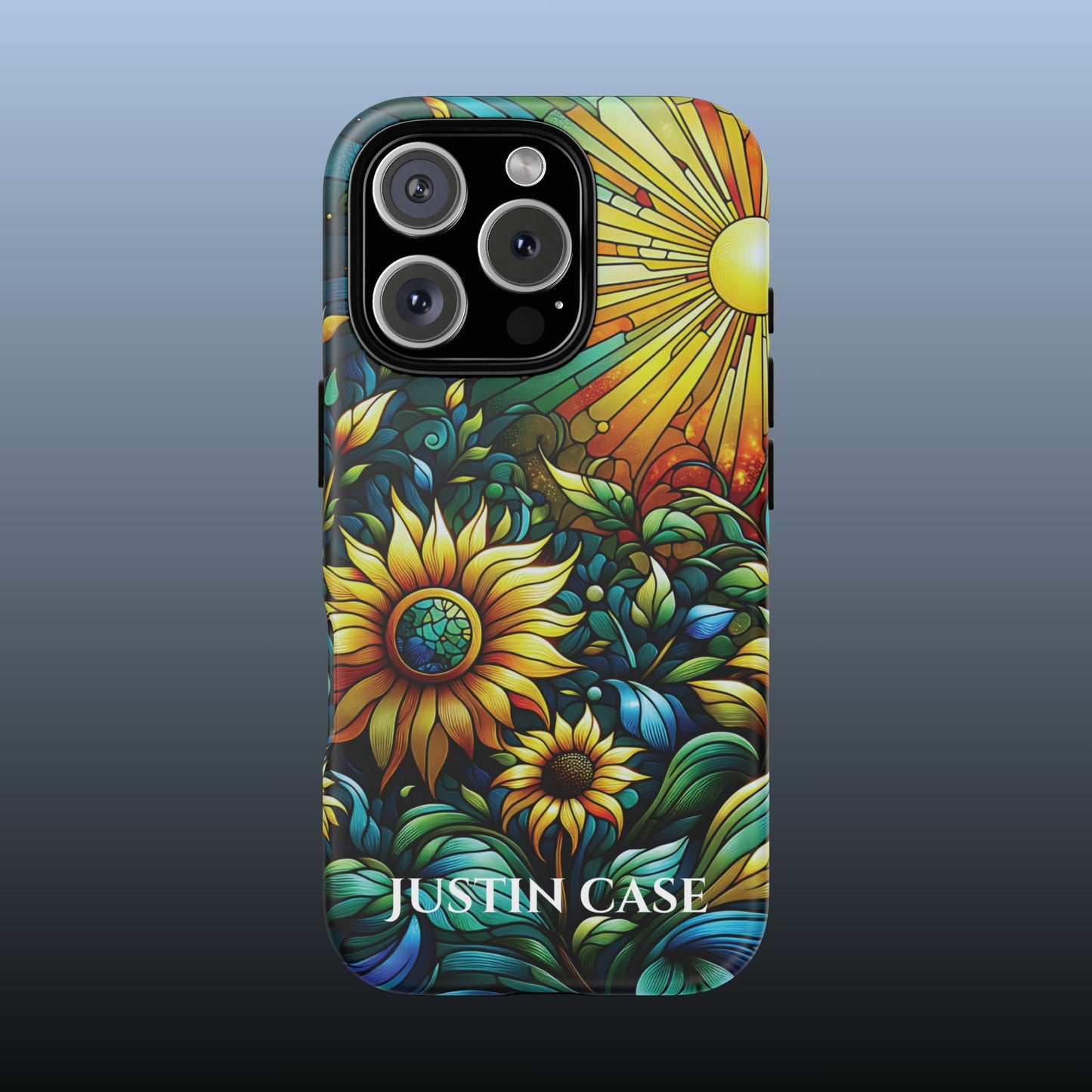 Cathedral Sunflowers - Personalized Phone Case