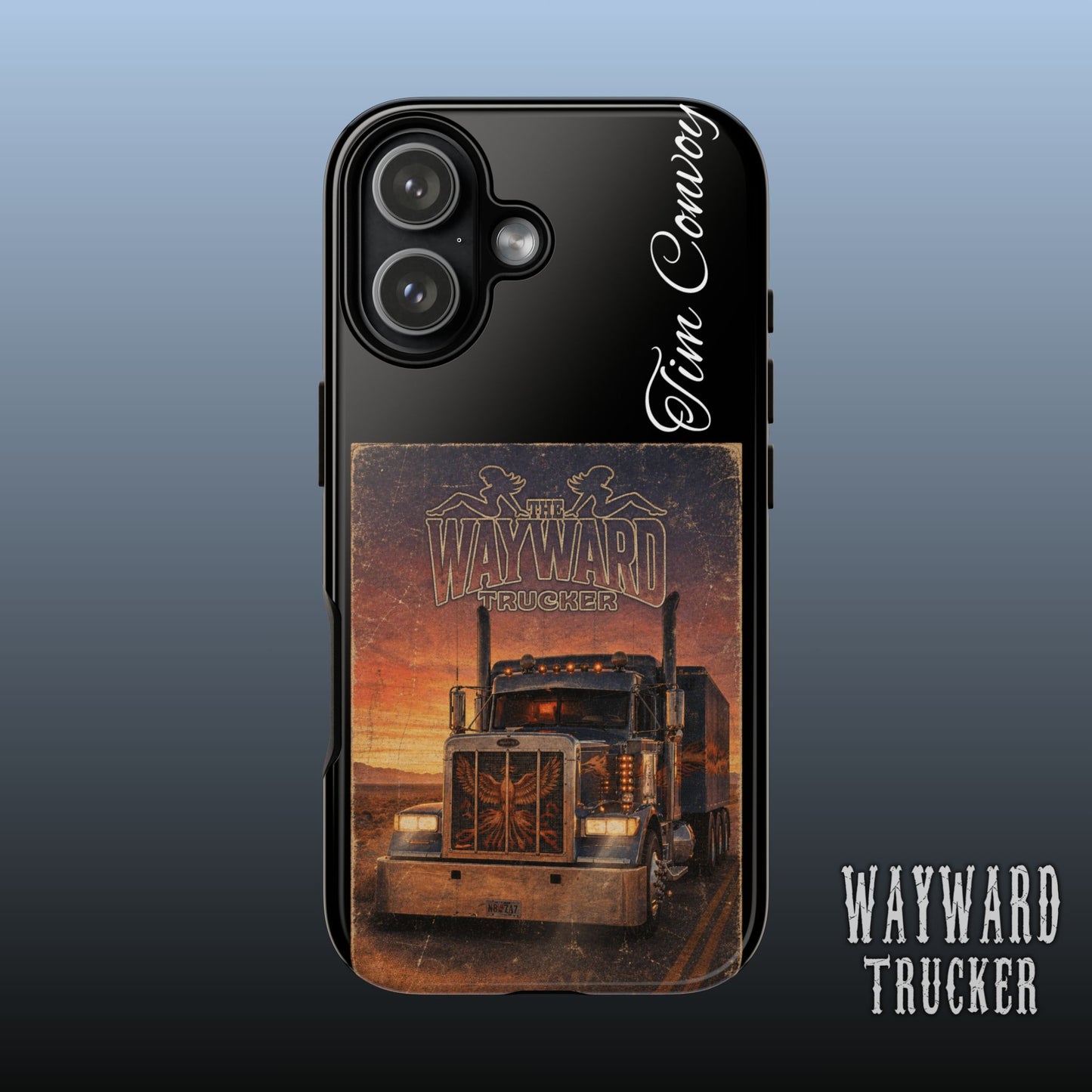 The Wayward Trucker™ Vintage Edition— Personalized Phone Case