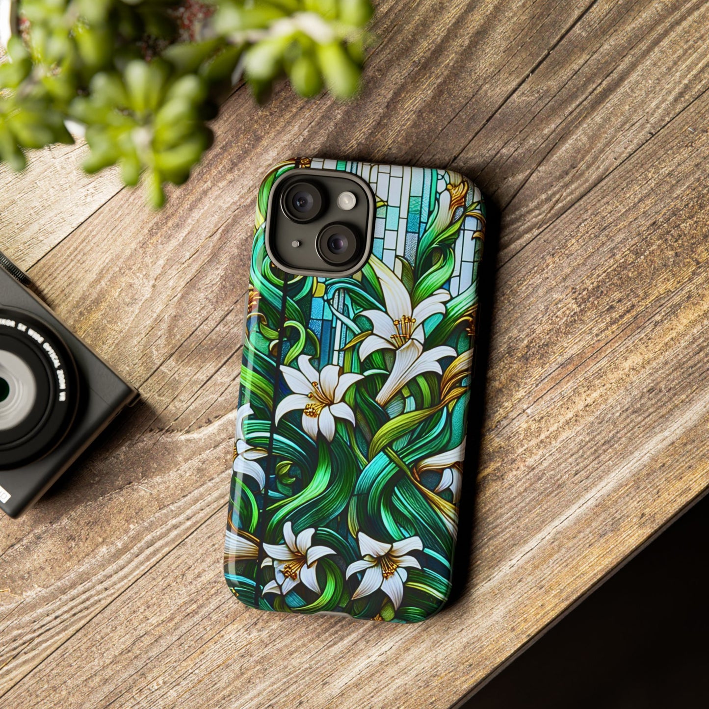 Cathedral Lilies – Phone Case