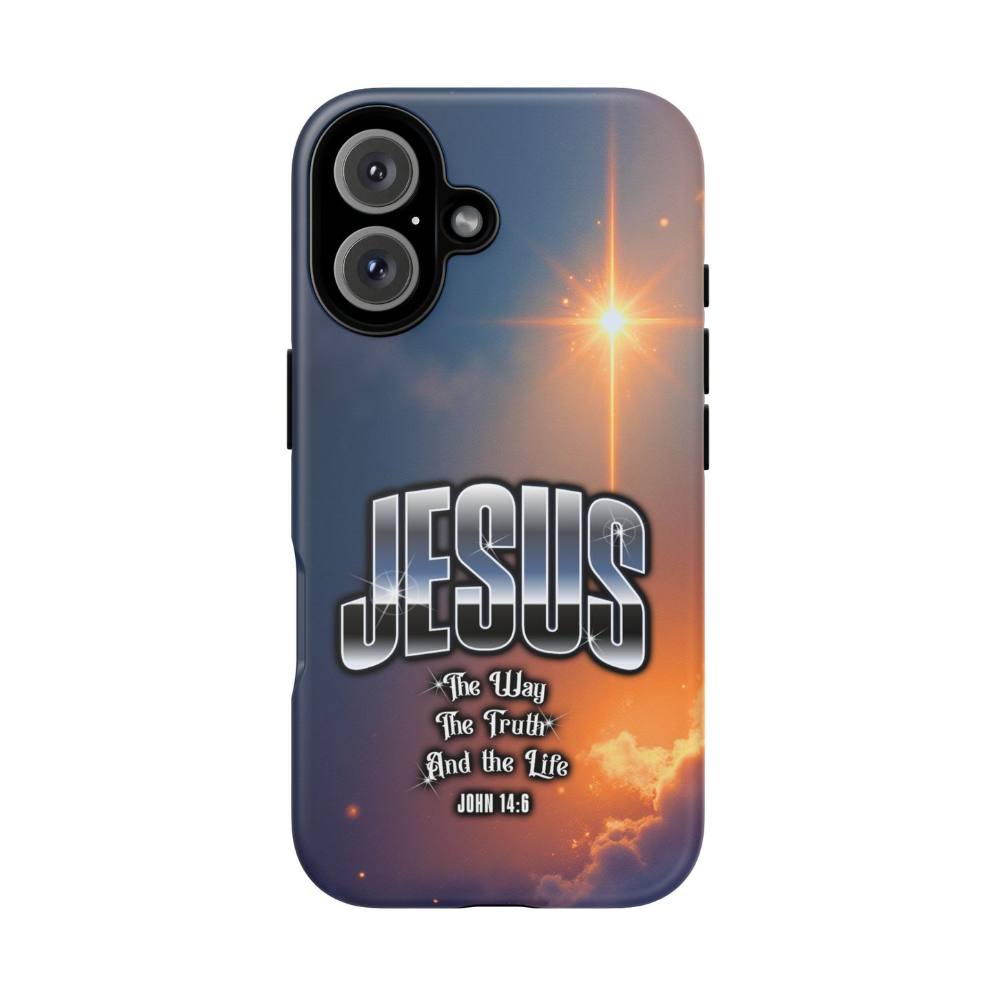 JESUS — The Way, The Truth, The Life — Radiant Sunrise Edition Phone Case