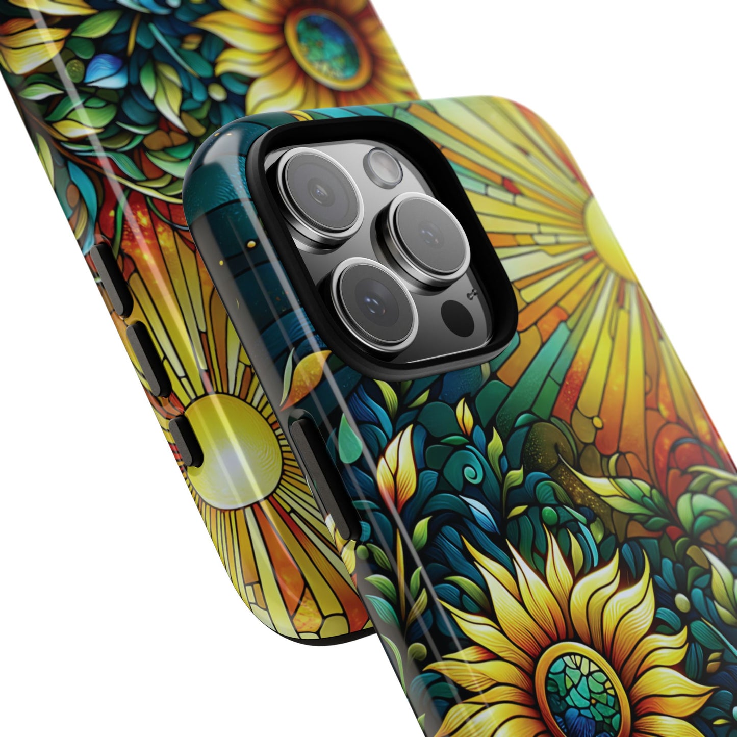 Cathedral Sunflowers - Personalized Phone Case
