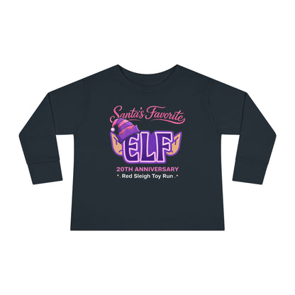 Santa’s Favorite ELF – Purple (TODDLER Long Sleeve)