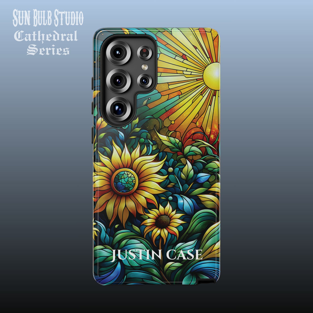 Cathedral Sunflowers - Personalized Phone Case
