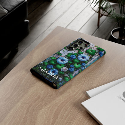 Cathedral Morning Glories - Personalized Phone Case