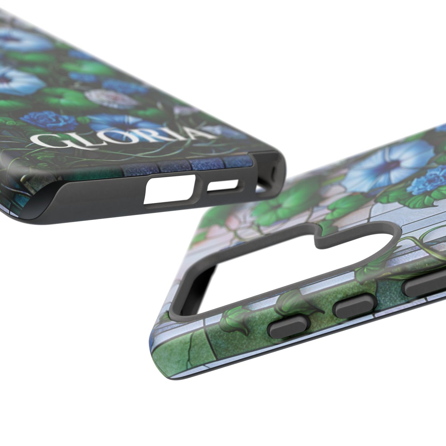 Cathedral Morning Glories - Personalized Phone Case