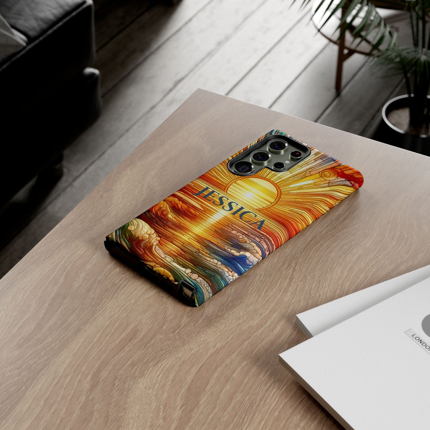 Cathedral Sunrise - Personalized Phone Case