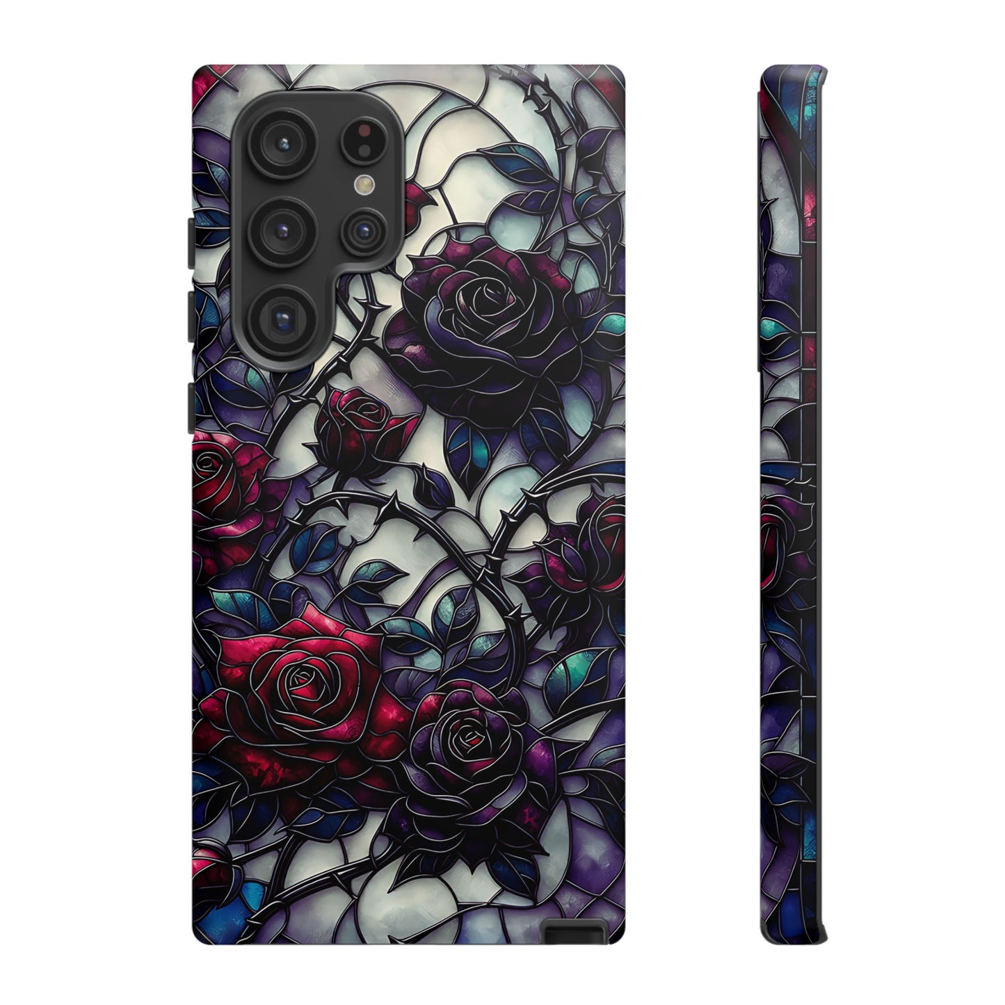 Cathedral Night Roses – Phone Case