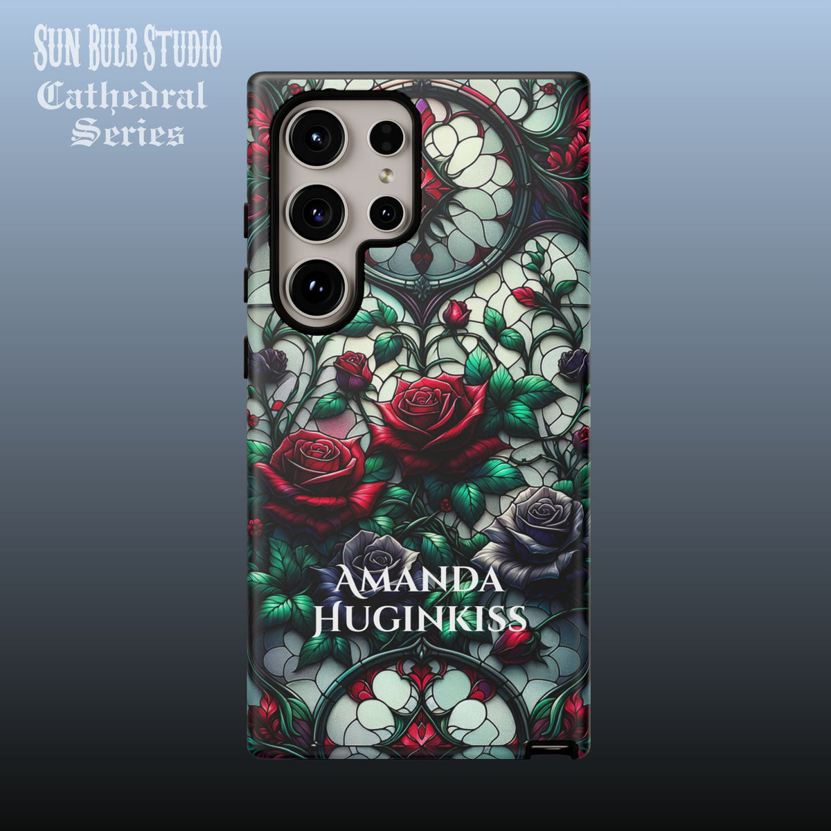 Cathedral Dawn Roses - Personalized Phone Case