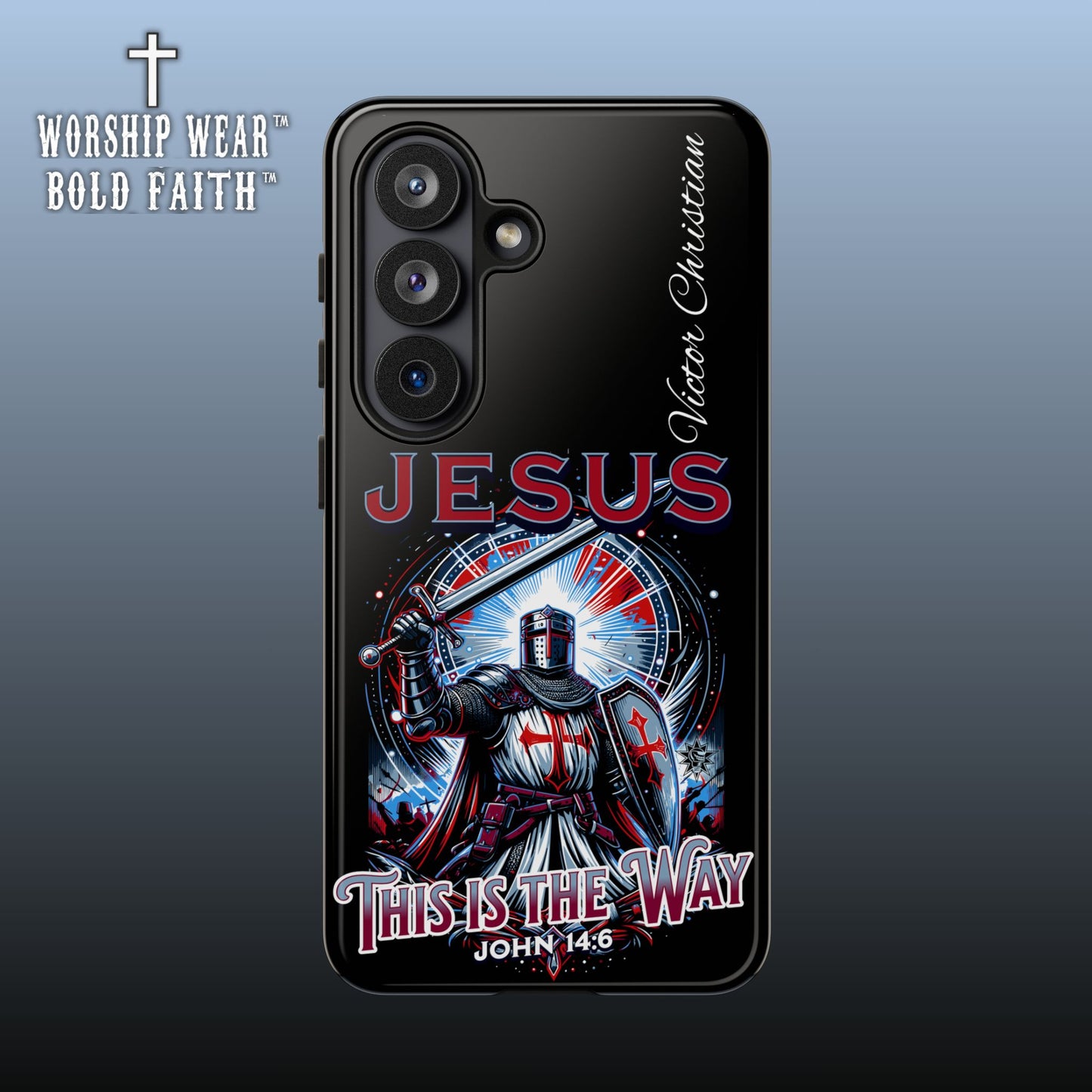 Jesus This is the Way— Personalized Phone Case