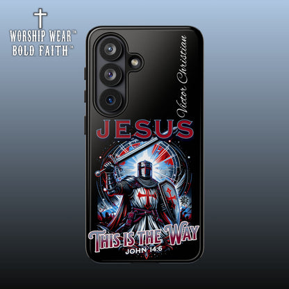 Jesus This is the Way— Personalized Phone Case