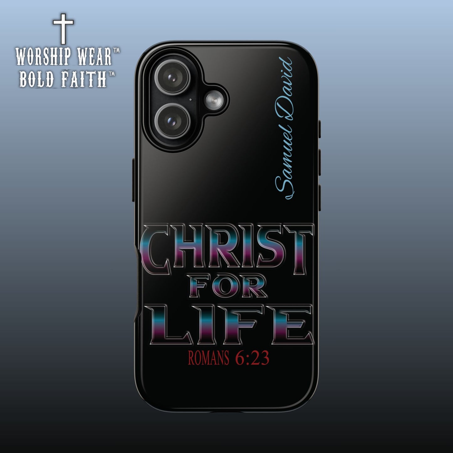 Christ for Life— Personalized Phone Case