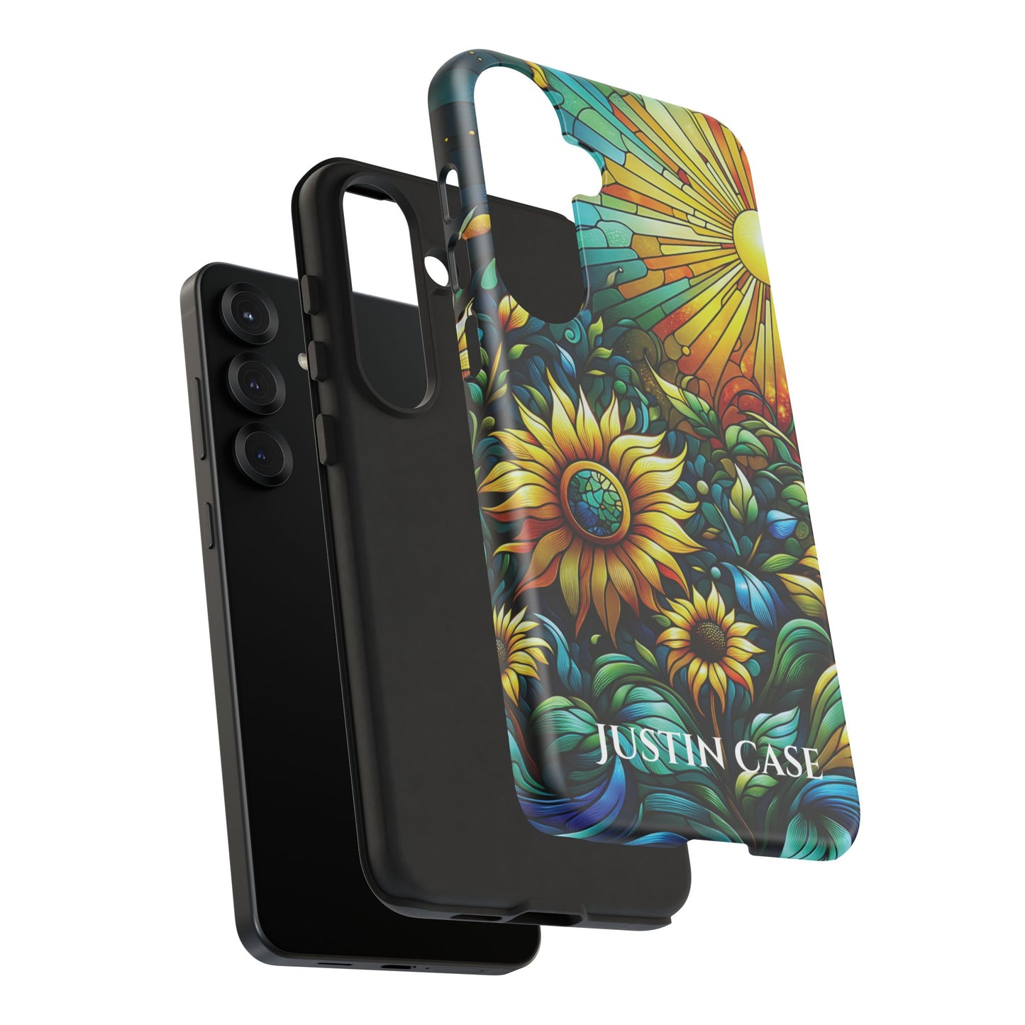 Cathedral Sunflowers - Personalized Phone Case