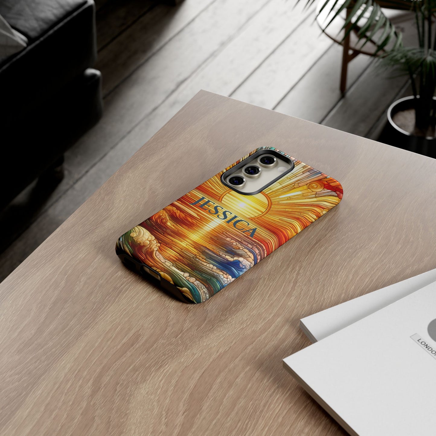Cathedral Sunrise - Personalized Phone Case