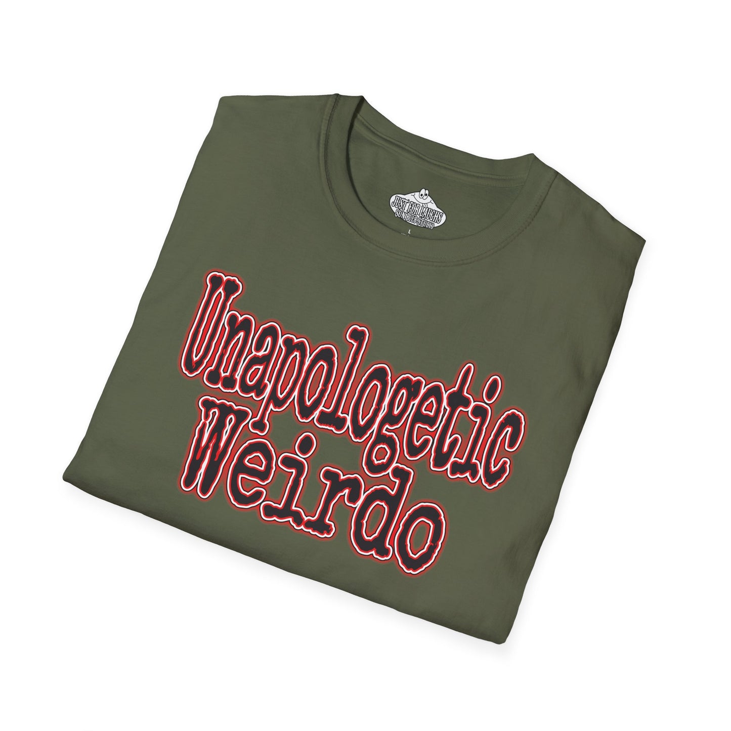 Unapologetic Weirdo Black and Red | T-Shirt