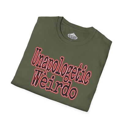 Unapologetic Weirdo Black and Red | T-Shirt