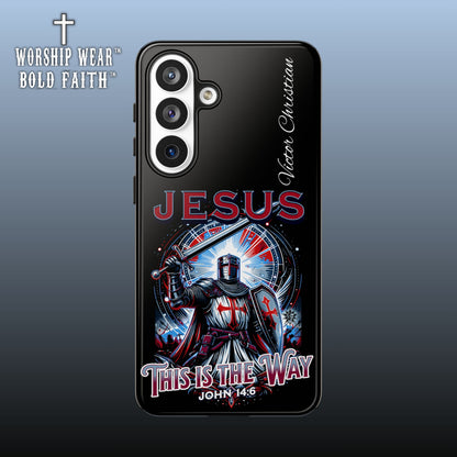 Jesus This is the Way— Personalized Phone Case