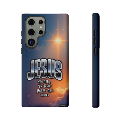 JESUS — The Way, The Truth, The Life — Radiant Sunrise Edition Phone Case