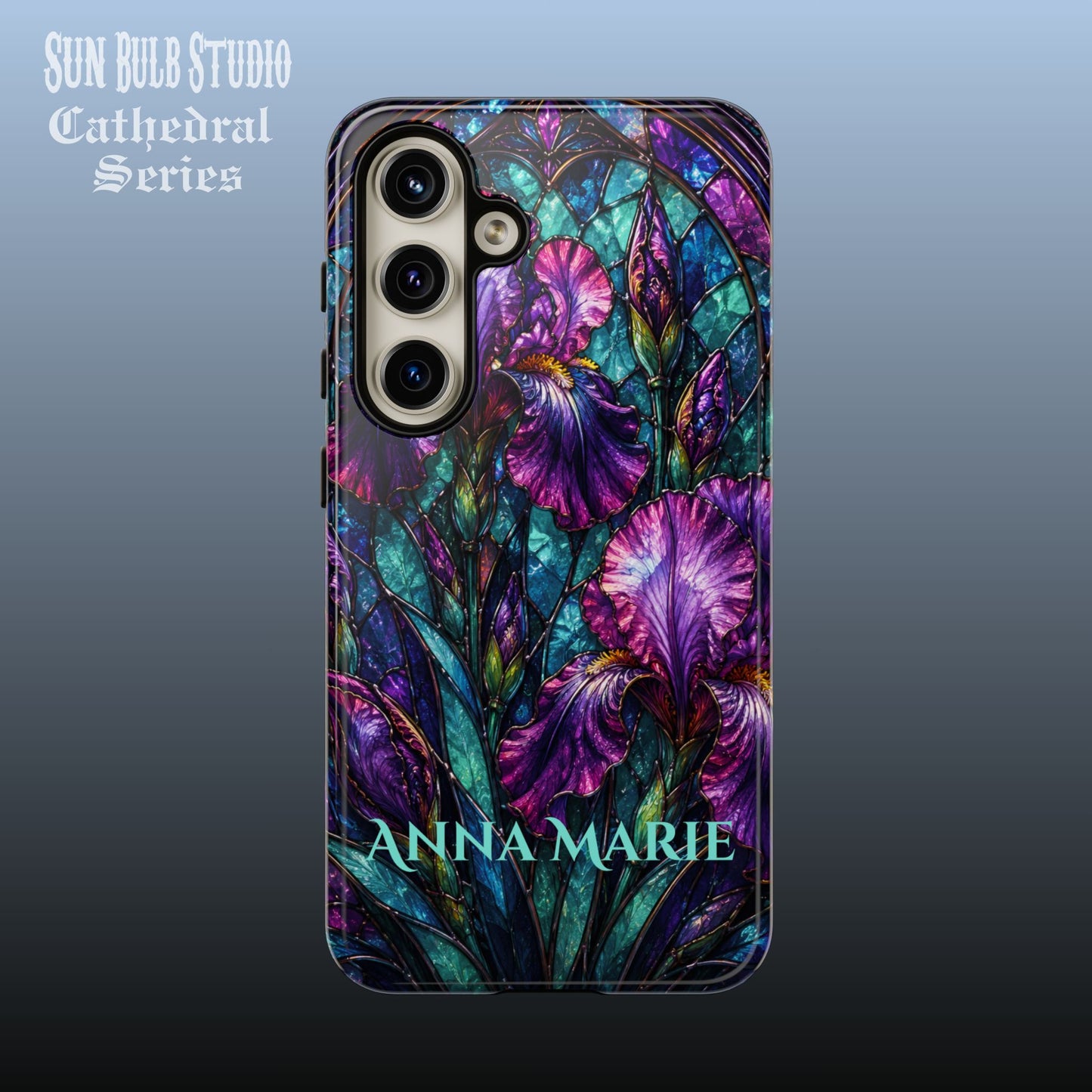 Cathedral Iris - Personalized Phone Case