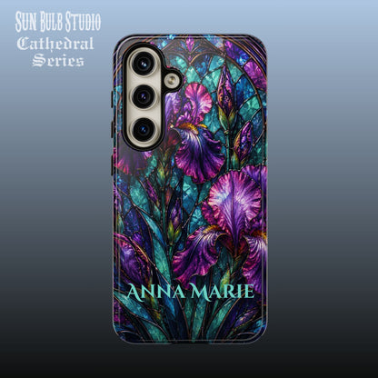 Cathedral Iris - Personalized Phone Case