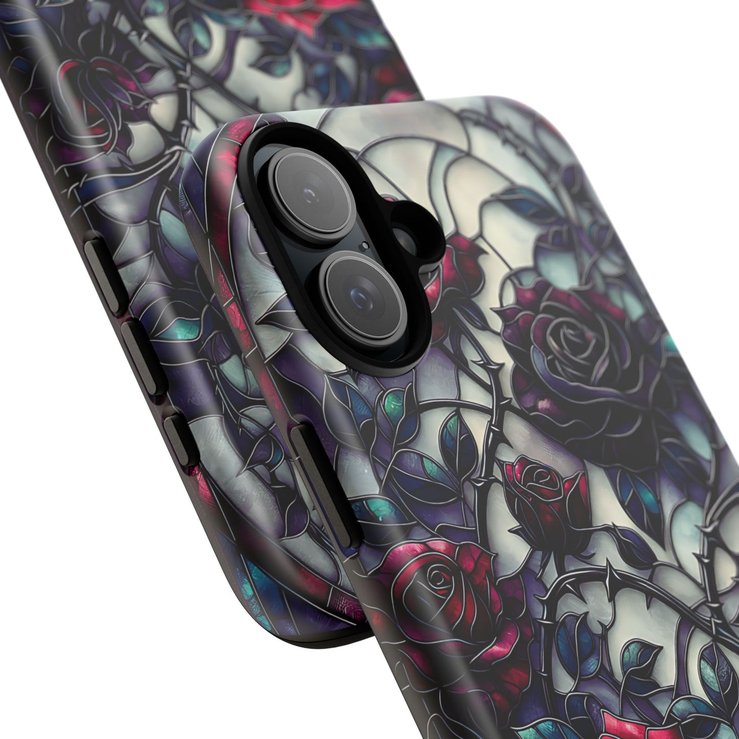 Cathedral Night Roses - Personalized Phone Case
