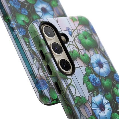 Cathedral Morning Glories - Personalized Phone Case