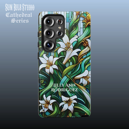Cathedral Lilies - Personalized Phone Case