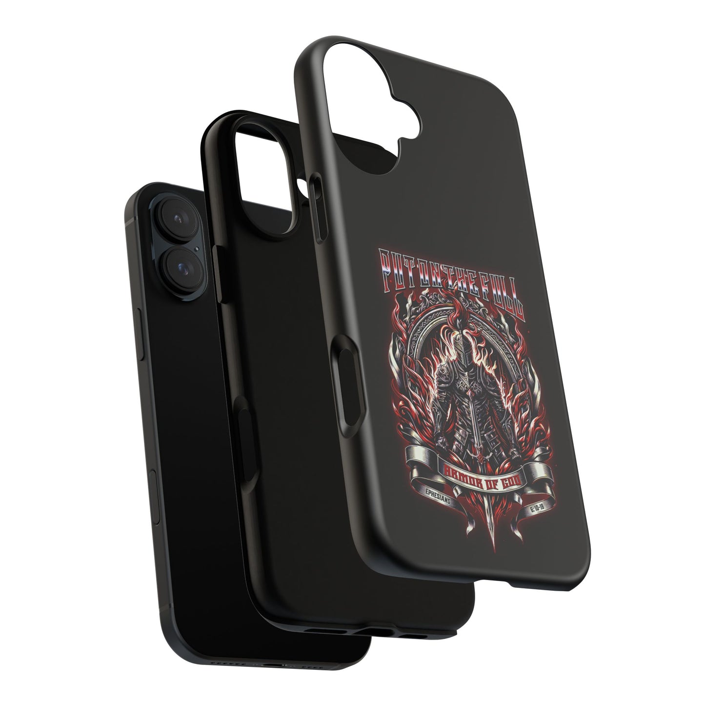 Armor of God Phone Case – Christian Warrior Design | Worship Wear Collection