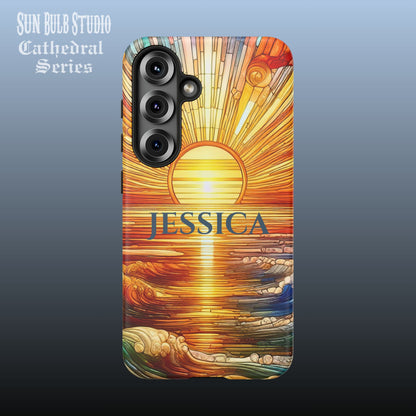 Cathedral Sunrise - Personalized Phone Case