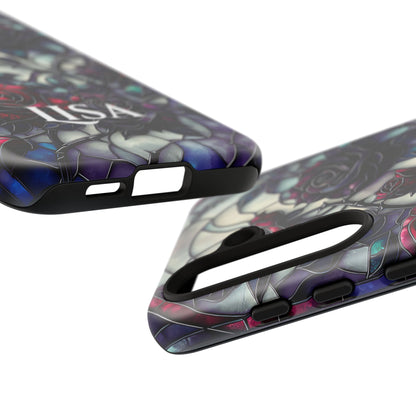 Cathedral Night Roses - Personalized Phone Case