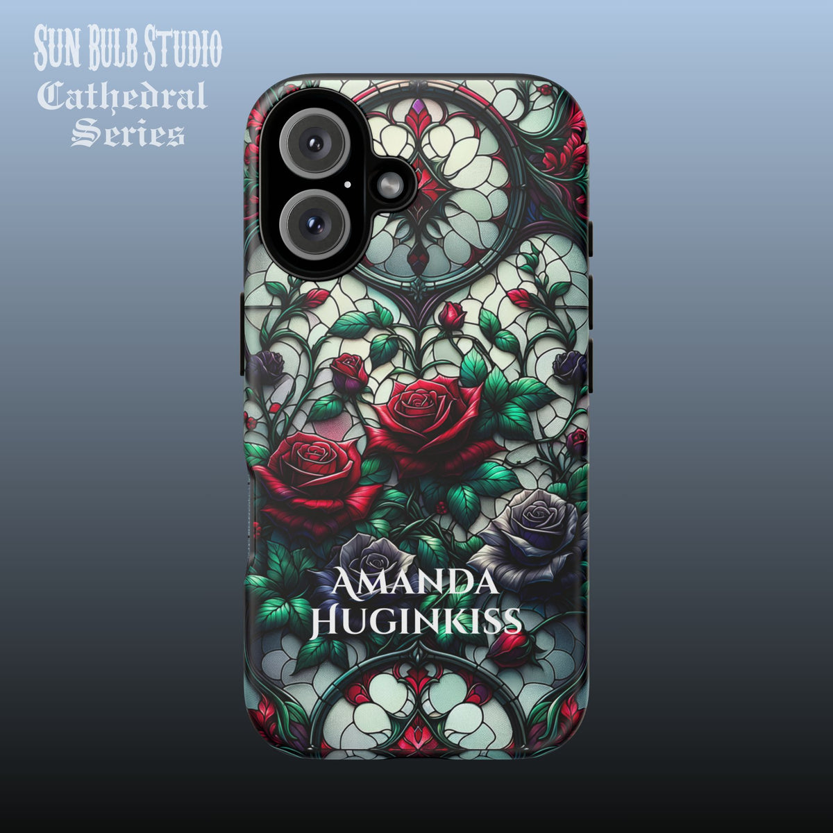 Cathedral Dawn Roses - Personalized Phone Case