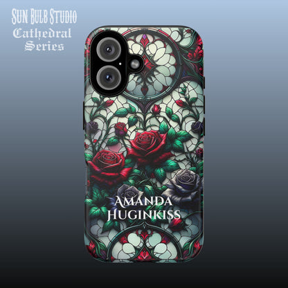 Cathedral Dawn Roses - Personalized Phone Case