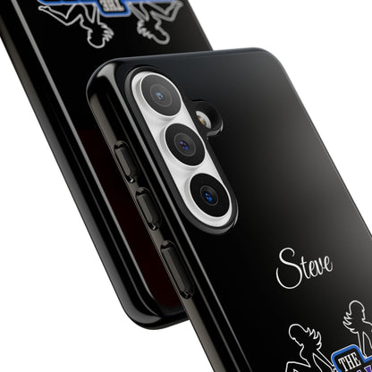 Personalized 'The Wayward Trucker' Phone Case — Custom Name Tough Case for Truck Drivers