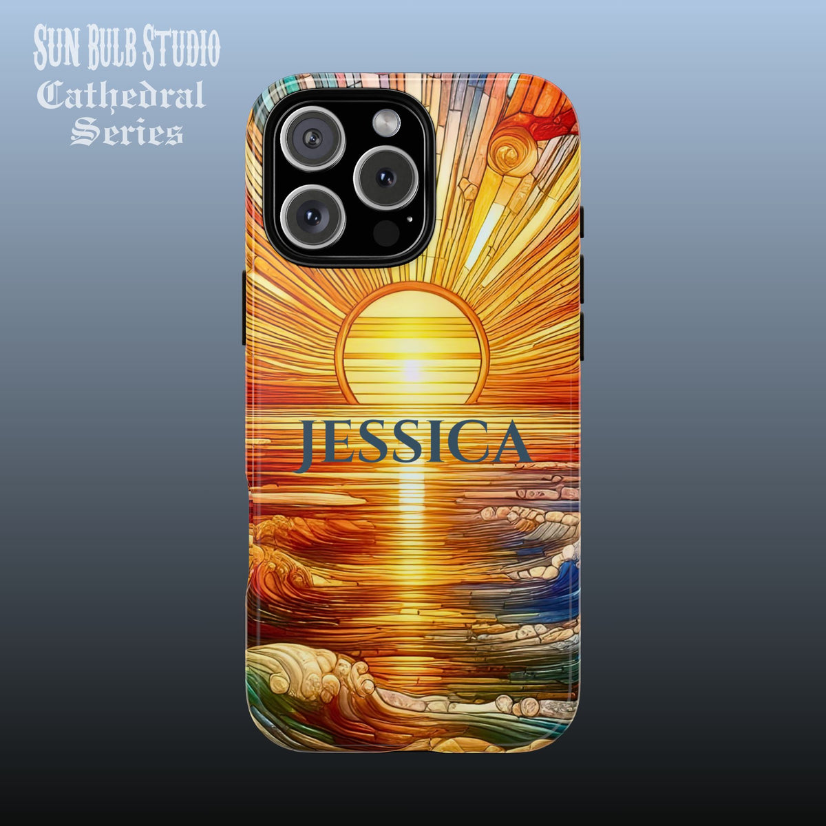 Cathedral Sunrise - Personalized Phone Case