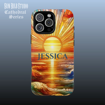 Cathedral Sunrise - Personalized Phone Case