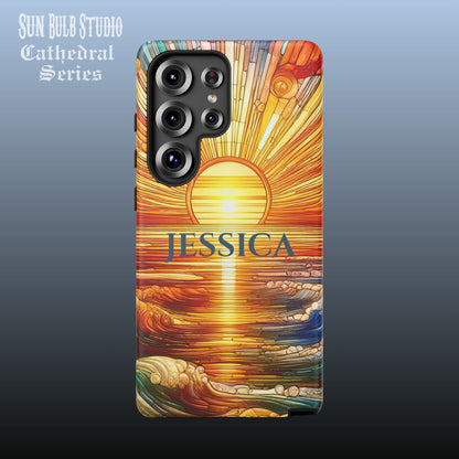Cathedral Sunrise - Personalized Phone Case