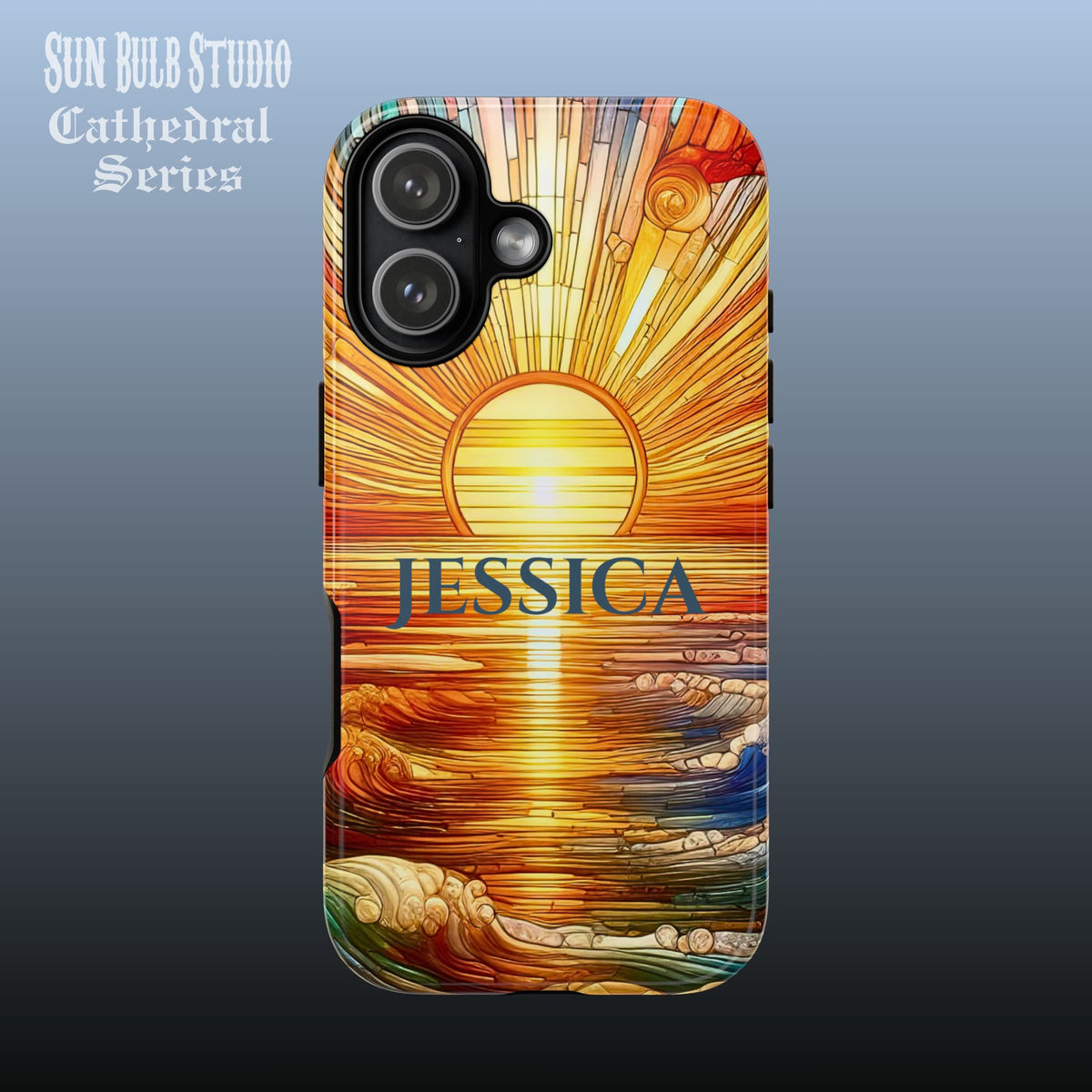 Cathedral Sunrise - Personalized Phone Case