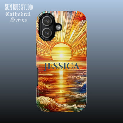 Cathedral Sunrise - Personalized Phone Case