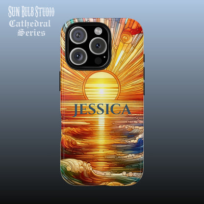 Cathedral Sunrise - Personalized Phone Case