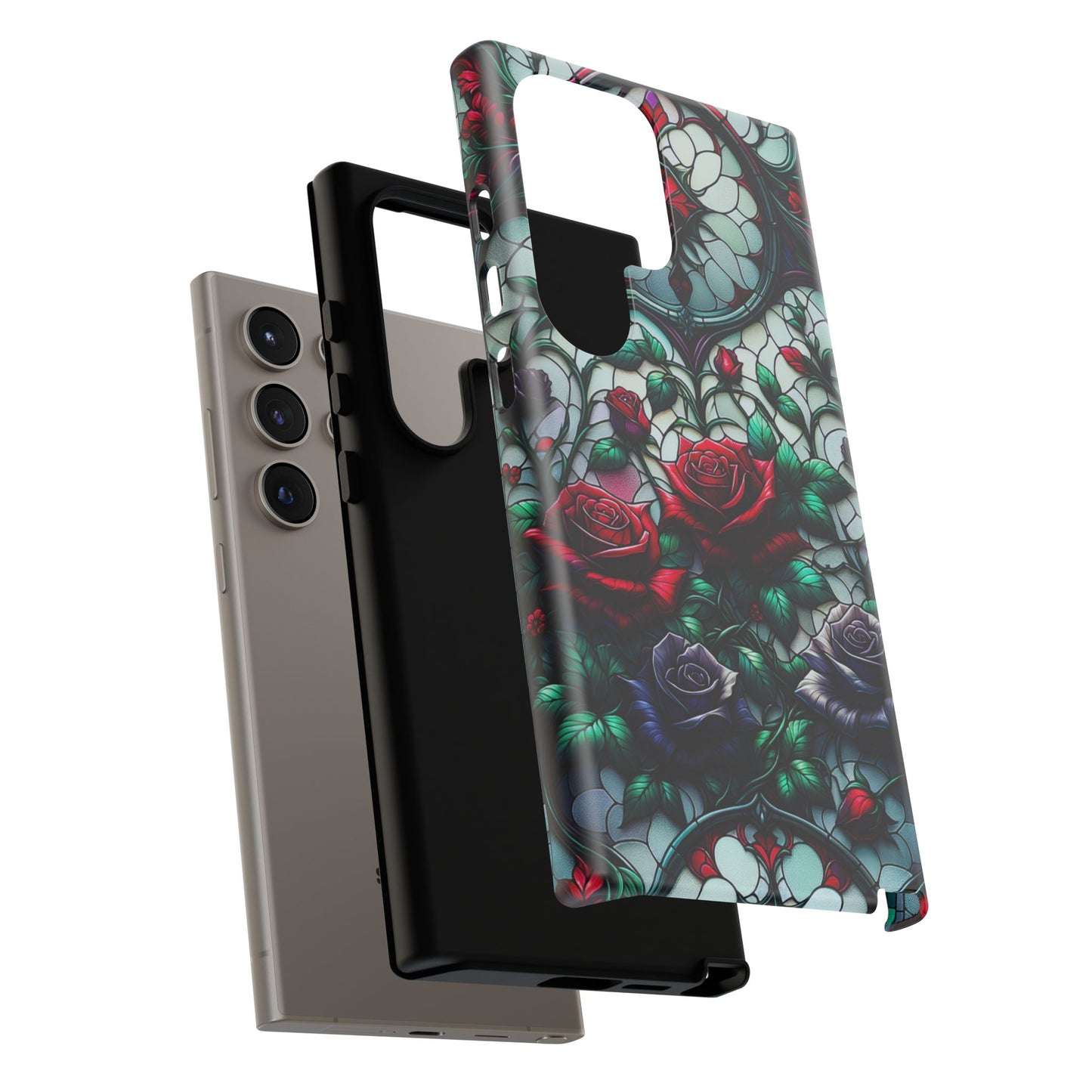 Cathedral Dawn Roses - Phone Case